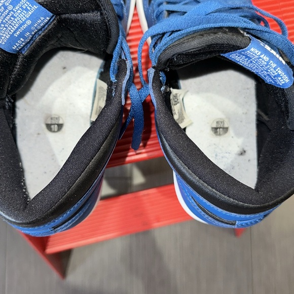 🔥🔥 Nike Air Jordan 1 Retro High OG Dark Marina Blue - Picture 7 of 9